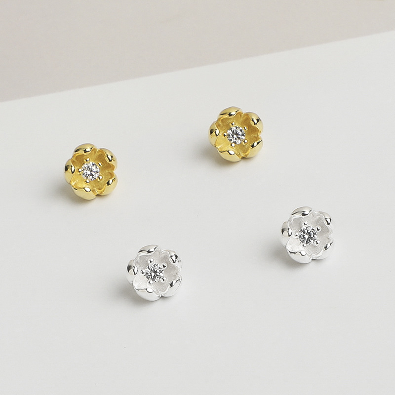 Jewelry Making In La - Liontin Mini Bunga dari Perak Sterling