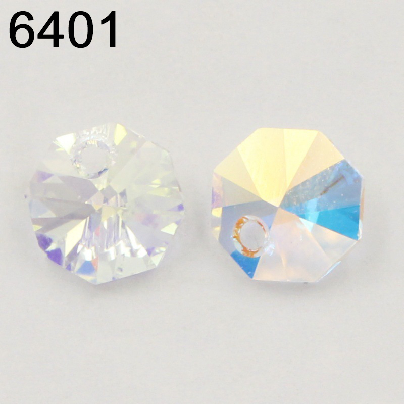 Jewelry Making At Home - 6401 liontin kristal oktagon dari Austria