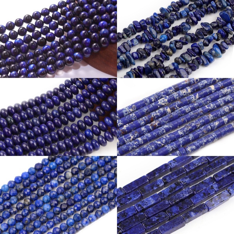 Jewelry Making Dc - DC Lapis Lazuli Beads Manik Batu