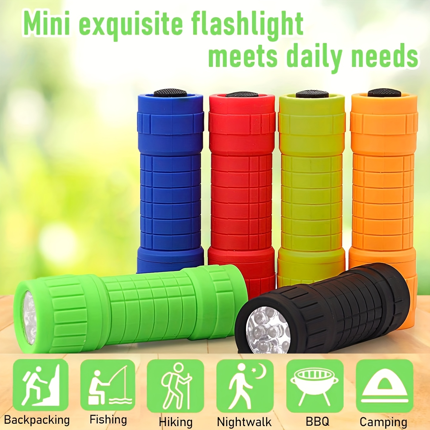 Jewelry Making Torch - Senter Portabel Mini Sembilan Manik Lampu