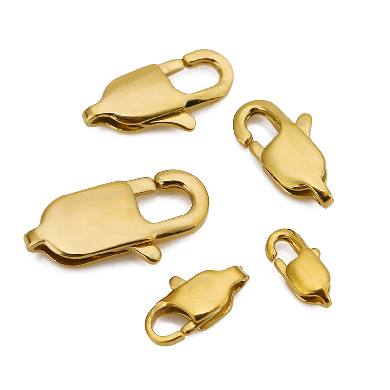 10 Buah Konektor Kait Gesper L - Lobster Clasp Silver ulasan dan harga