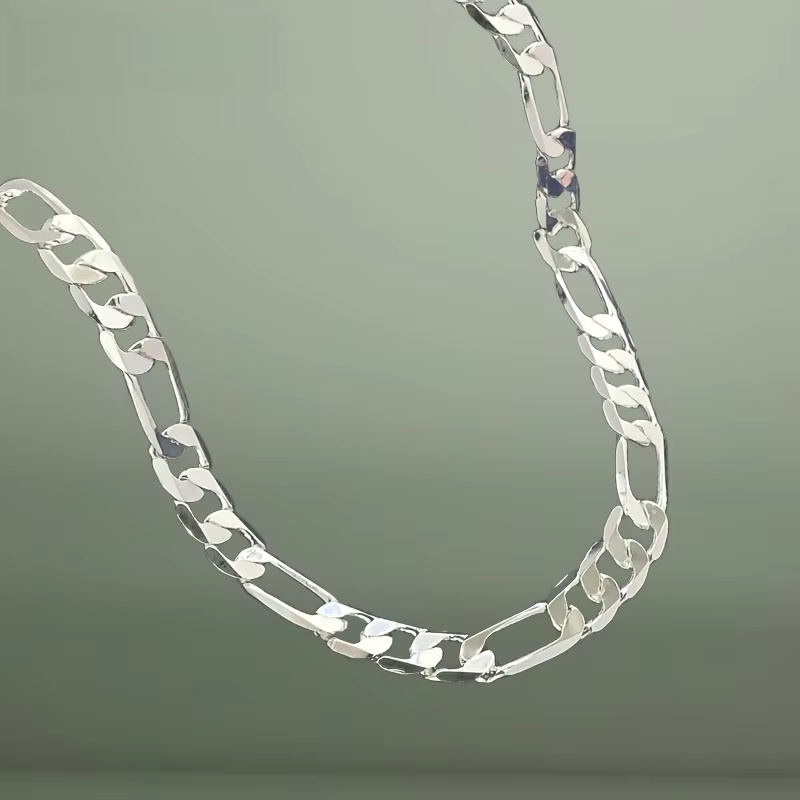 Kalung Pria Grosir, Bahan Pera - Lobster Clasp Silver ulasan dan harga