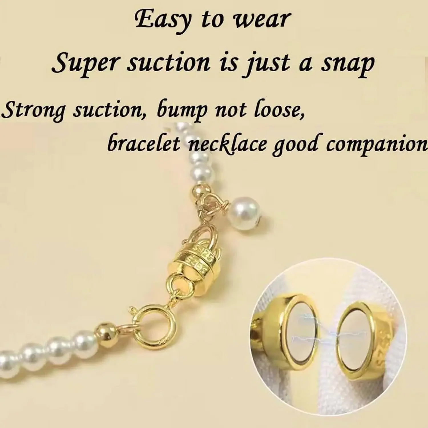Gantungan Kalung Magnetik Pera - Lobster Clasp Silver ulasan dan harga
