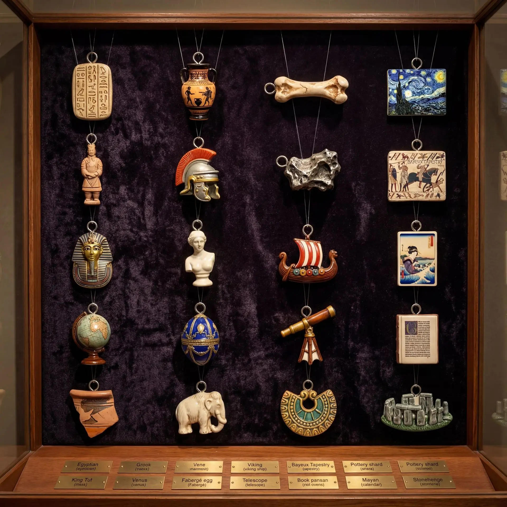 Miniatur Figur Antik Sejarah D - Jewelry Making History ulasan dan harga