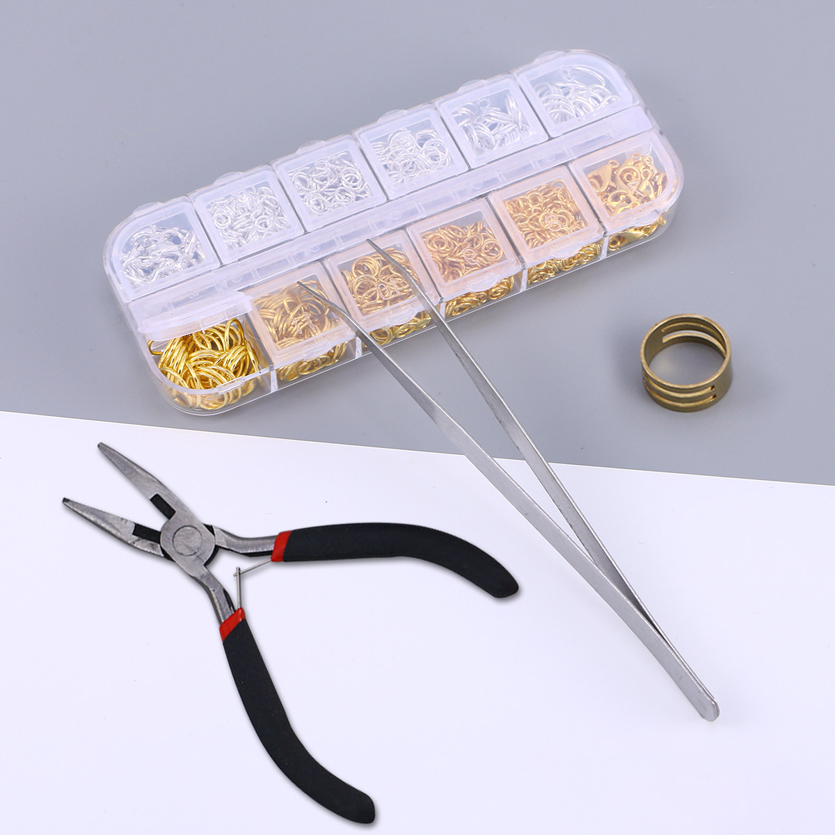 1200Pcs Set Kombinasi Aksesori - Lobster Clasp Silver ulasan dan harga