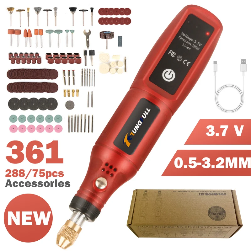 Pena Ukir Tanpa Kabel Isi Ulan - Jewelry Making Drill ulasan dan harga