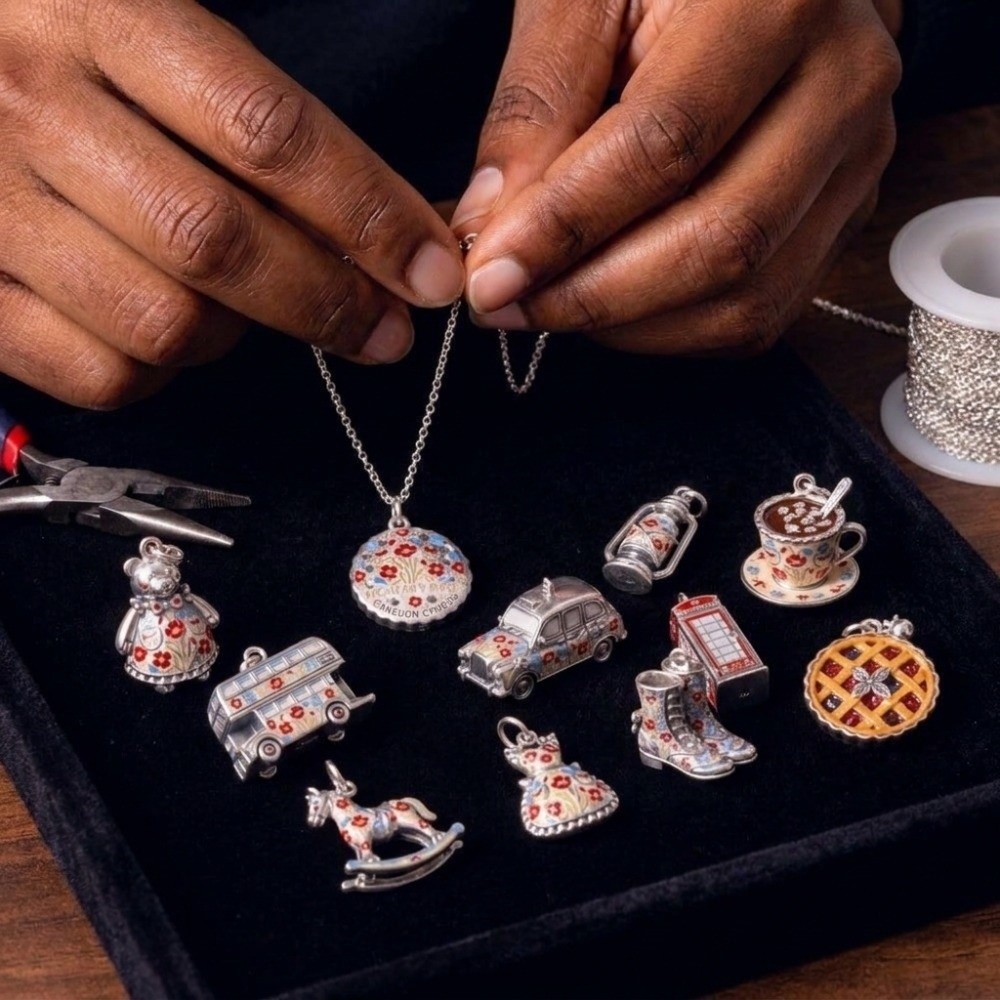 Liontin Kartun Baja Tahan Kara - Jewelry Making London ulasan dan harga